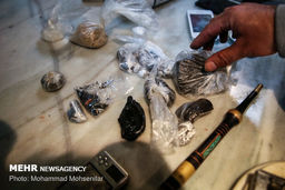 دستگیری مواد فروش محله نازی آباد