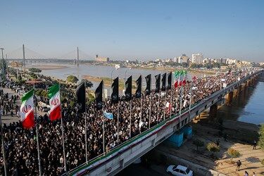 تشییع پیکر «حاج قاسم و ابومهدی» در اهواز