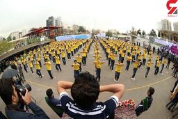 برنامه ورزش روزانه در مدارس اجرا می شود
