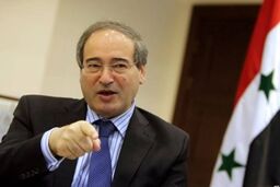  وزیر امور خارجه سوریه با شمخانی دیدار می‌کند