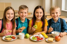 صبحانه مناسب دانش آموزان