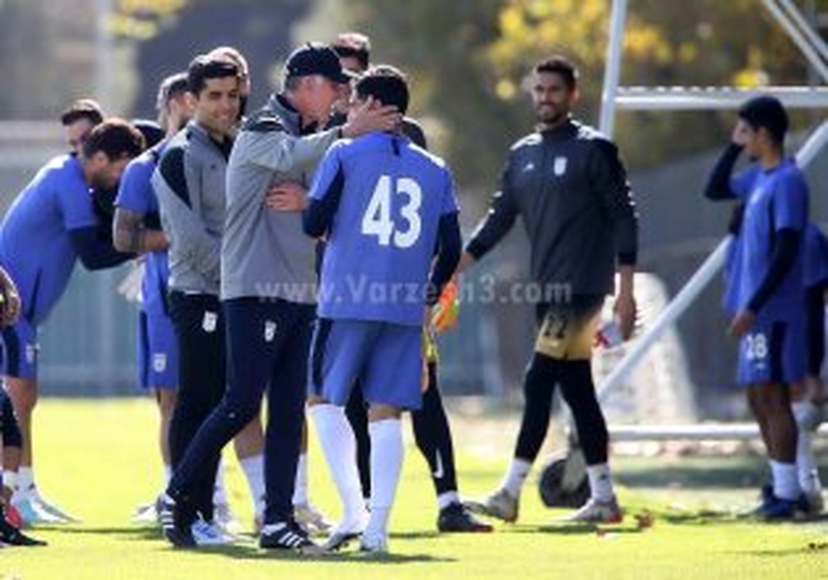 کی‌روش و حس غیر منتظره به این بازیکن (عکس)