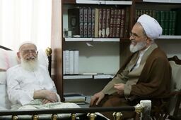 اولین تصاویر از آیت الله نوری همدانی بعد از مرخص شدن از بیمارستان