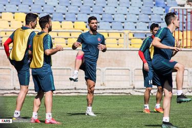تمرینات پرسپولیس