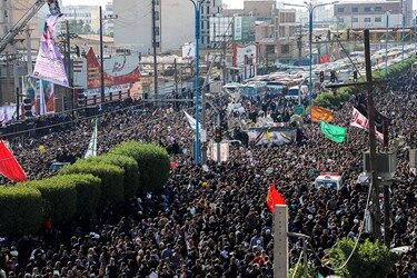 تشییع پیکر «حاج قاسم و ابومهدی» در اهواز