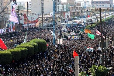 تشییع پیکر «حاج قاسم و ابومهدی» در اهواز