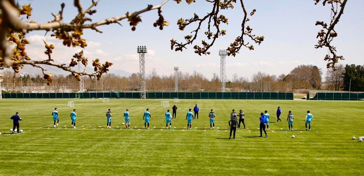 تمرین تیم ملی با بوی عید و امید (عکس)