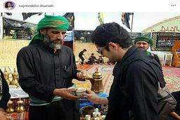 سفر بی حاشیه ترین مجری تلویزیون به کربلا/ عکس