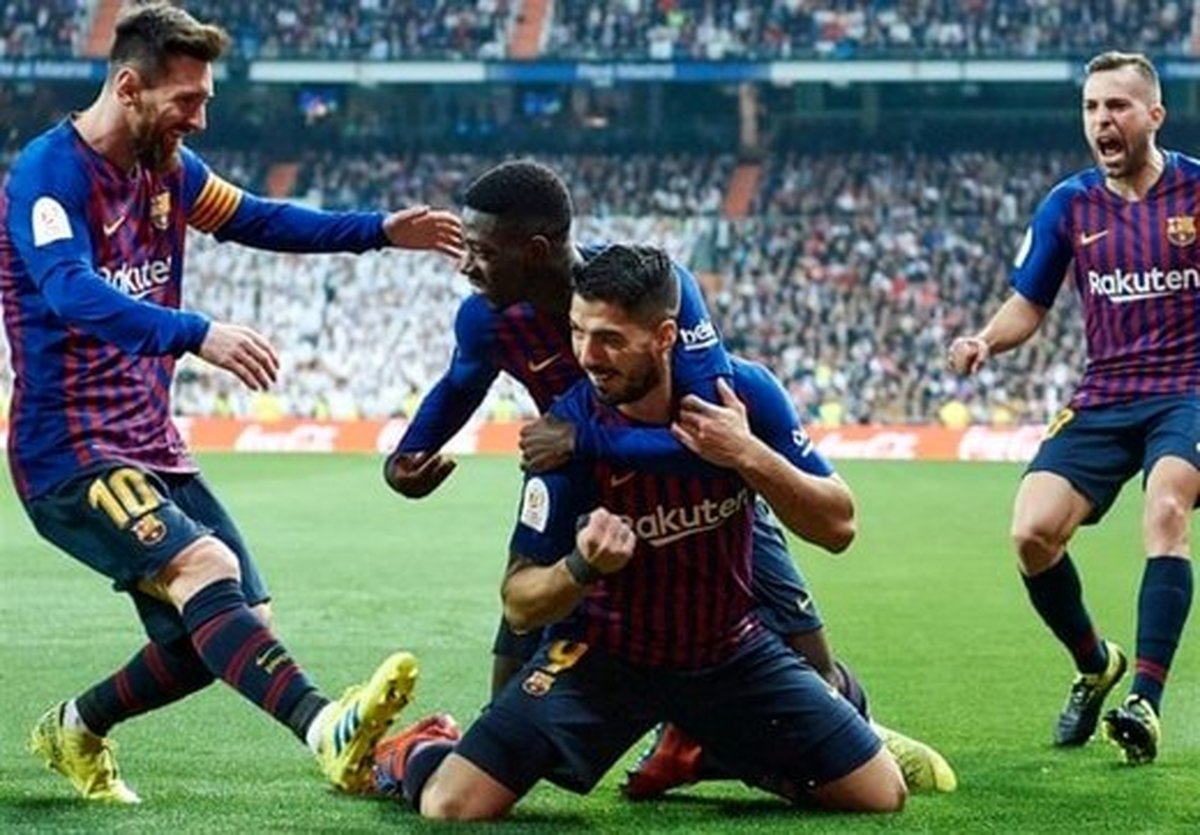 صعود به فینال وتحقیر رئال در خانه با هتتریک سوارز