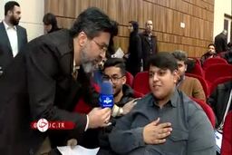 قرار دانشجوی ۱۴۳ کیلویی با رئیس جمهور + فیلم