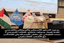 حمله نماینده بحرین به سفرای آمریکا، فرانسه و انگلیس