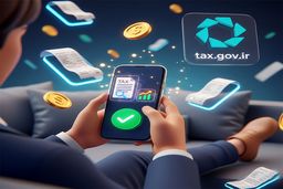 ثبت اظهارنامه مالیاتی با گوشی + (نحوه نصب اپلیکیشن مالیات من با اندروید و ios)