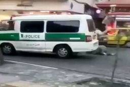 ماجرای سقوط زن از ون پلیس در گیلان چه بود؟