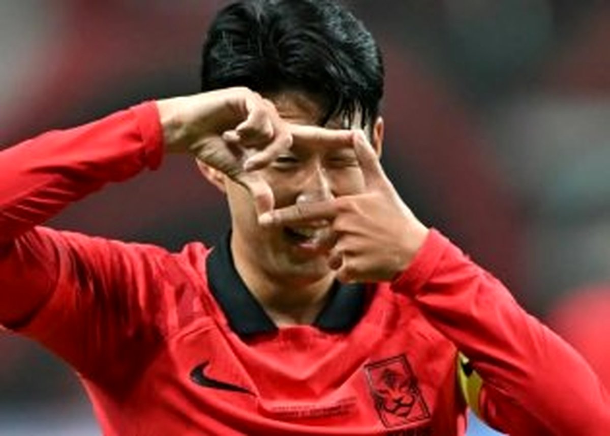 سون هی ونگ مین آماده شروع جام جهانی(عکس)