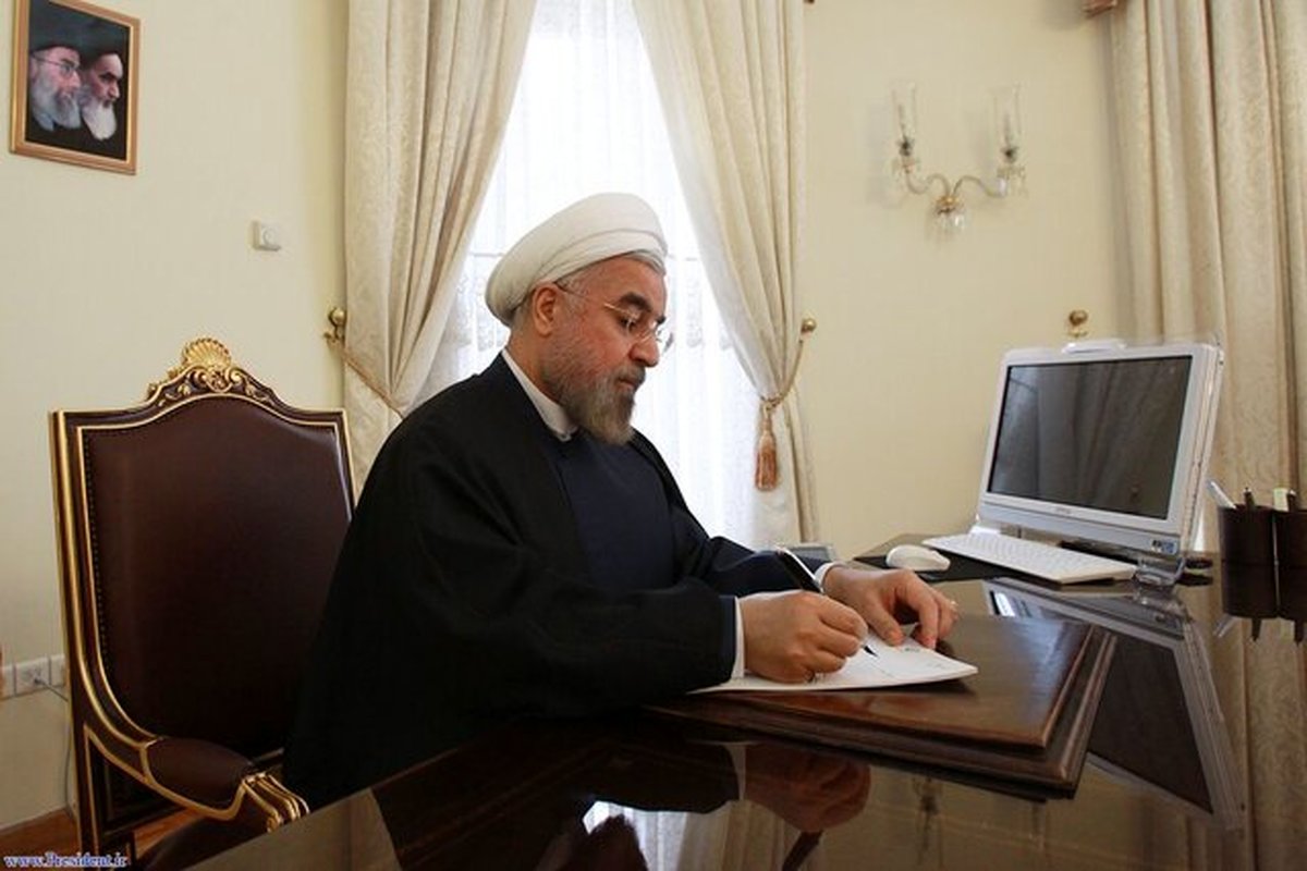 متن نامه قدردانی رئیسجمهور از مقام معظم رهبری