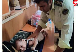 پدر و مادر نوزاد رها شده در قبرستان  صالحین پیدا شدند / مادر سنگدل فرزندش را  سر راه گذاشته بود! + عکس