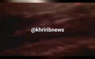 فیلم/ آتش سوزی مهیب اتوبوس حامل سربازان