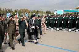 دانشگاه افسری امام حسین (ع) با حضور مقام معظم رهبری + گزارش تصویری