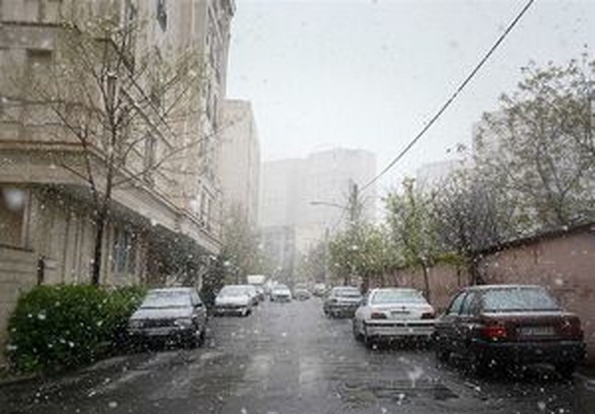 بارش برف و باران در ۱۱ استان