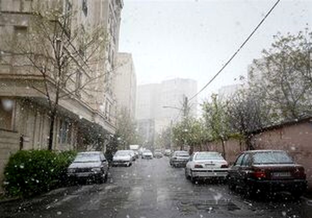 بارش برف و باران در ۱۱ استان