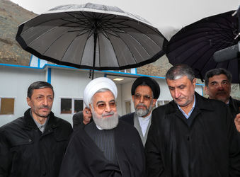  افتتاح منطقه یک آزادراه تهران - شمال