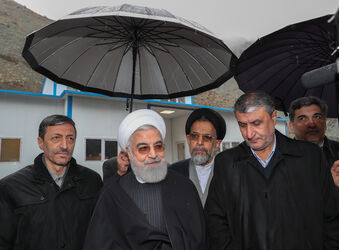  افتتاح منطقه یک آزادراه تهران - شمال