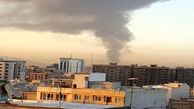 آتش سوزی شدید در جنوب غربی تهران + علت