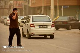 هشدار نارنجی برخاستن گرد و خاک در خوزستان صادر شد