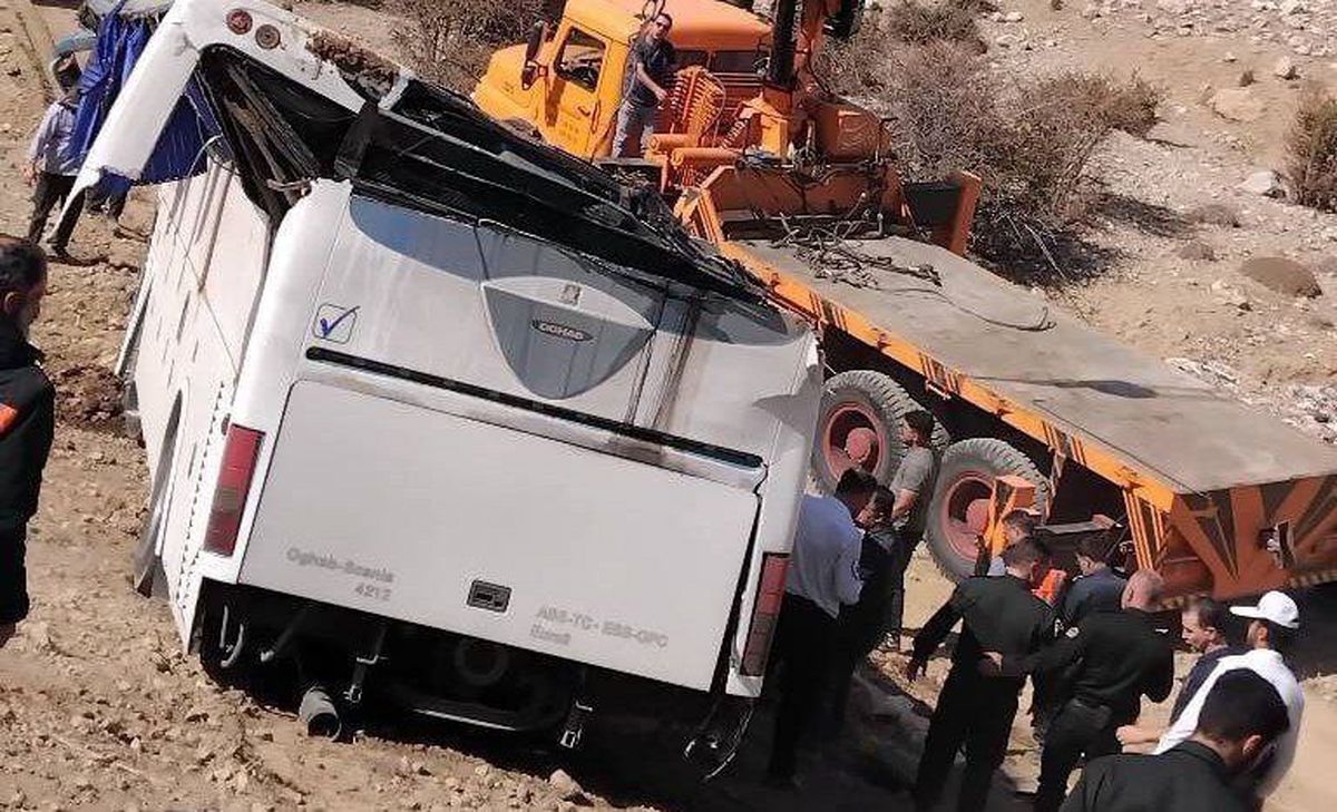 اولین فیلم و جزئیات از حادثه مرگبار جاده فیروزکوه