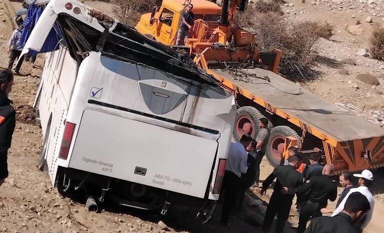 اولین فیلم و جزئیات از حادثه مرگبار جاده فیروزکوه