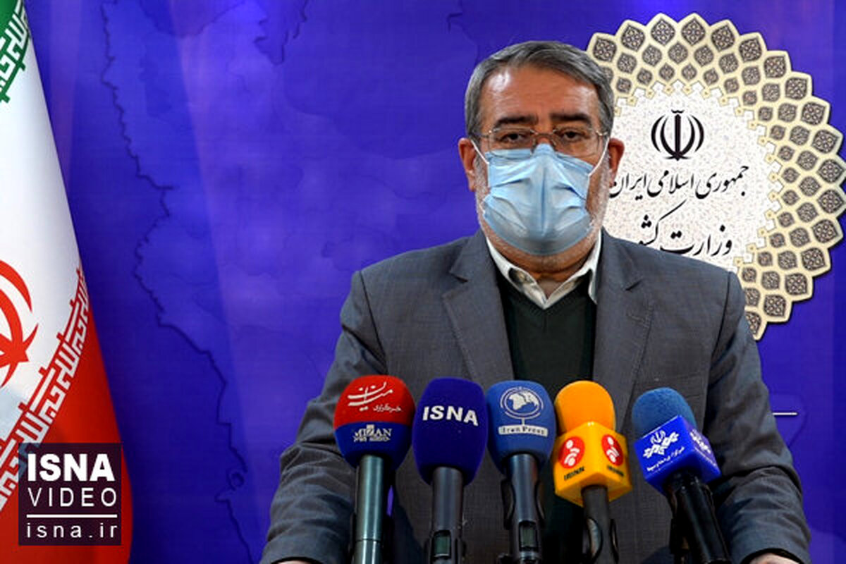 وزیر کشور: انتخابات ۱۴۰۰ باید با مشارکت بالا برگزار شود؛ پای آبرو در میان است