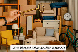 نکات مهم در انتخاب بهترین انبار برای وسایل منزل 