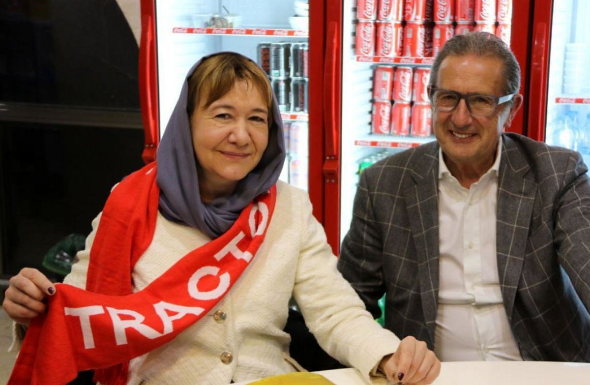 سفیر بلژیک، میهمان ویژه ضیافت تراکتور + عکس