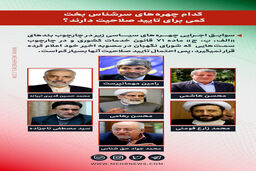 این چهره‌های سرشناس شاید تایید صلاحیت نشوند + اینفوگرافیک