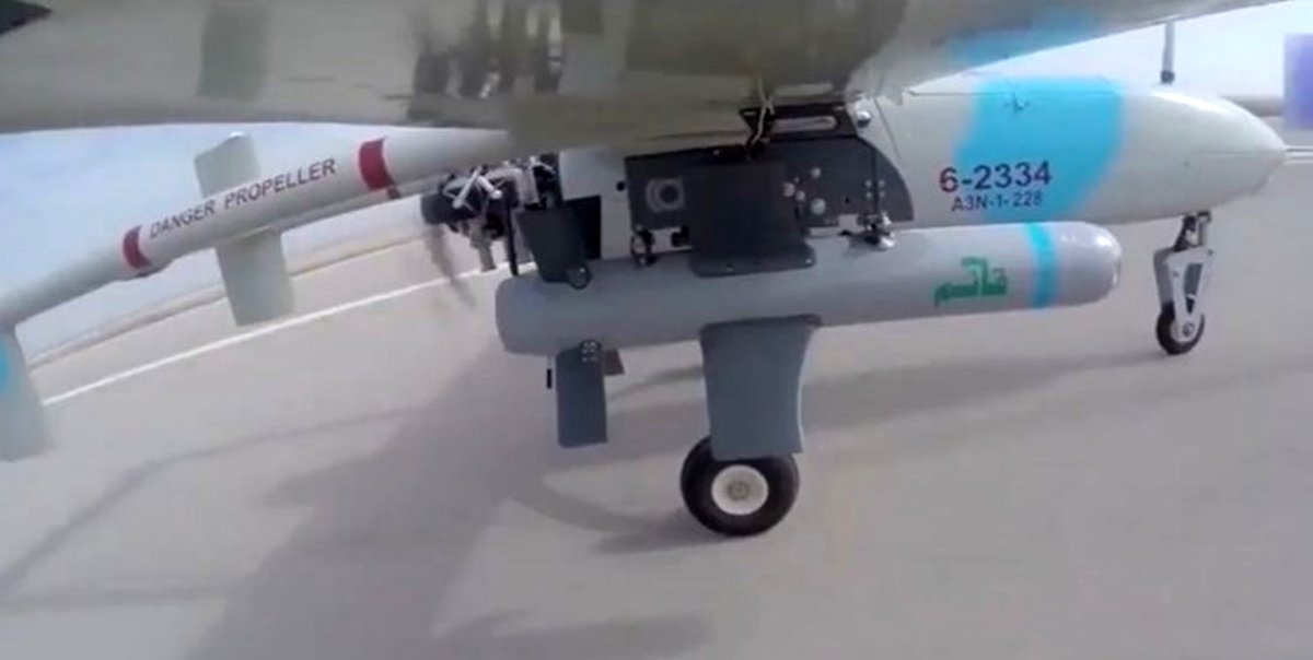 استقرار پهپادهای مسلح ایران درسواحل خلیج فارس