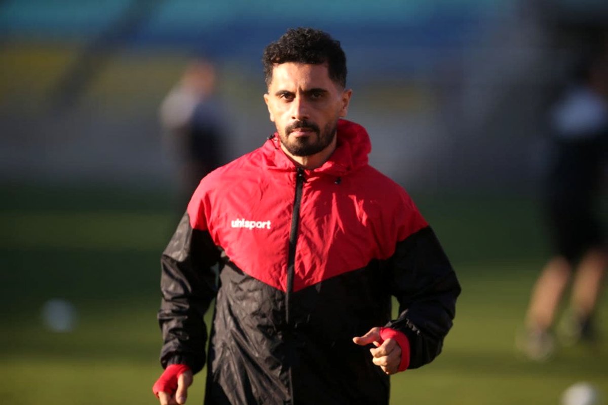 عالیشاه برای دربی تمرین میکند