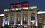 یک لوکوموتیو مانور مسافری در ایستگاه راه آهن تهران آتش گرفت