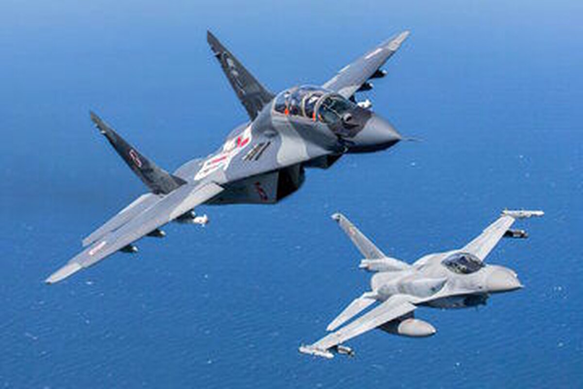 مقایسه قدرت نبرد جنگنده میگ 29 ایران با F-16 های اسرائیل