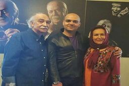 عکس جنجالی مهوش صبر کن در کنار همسرش محمود پاک نیت 