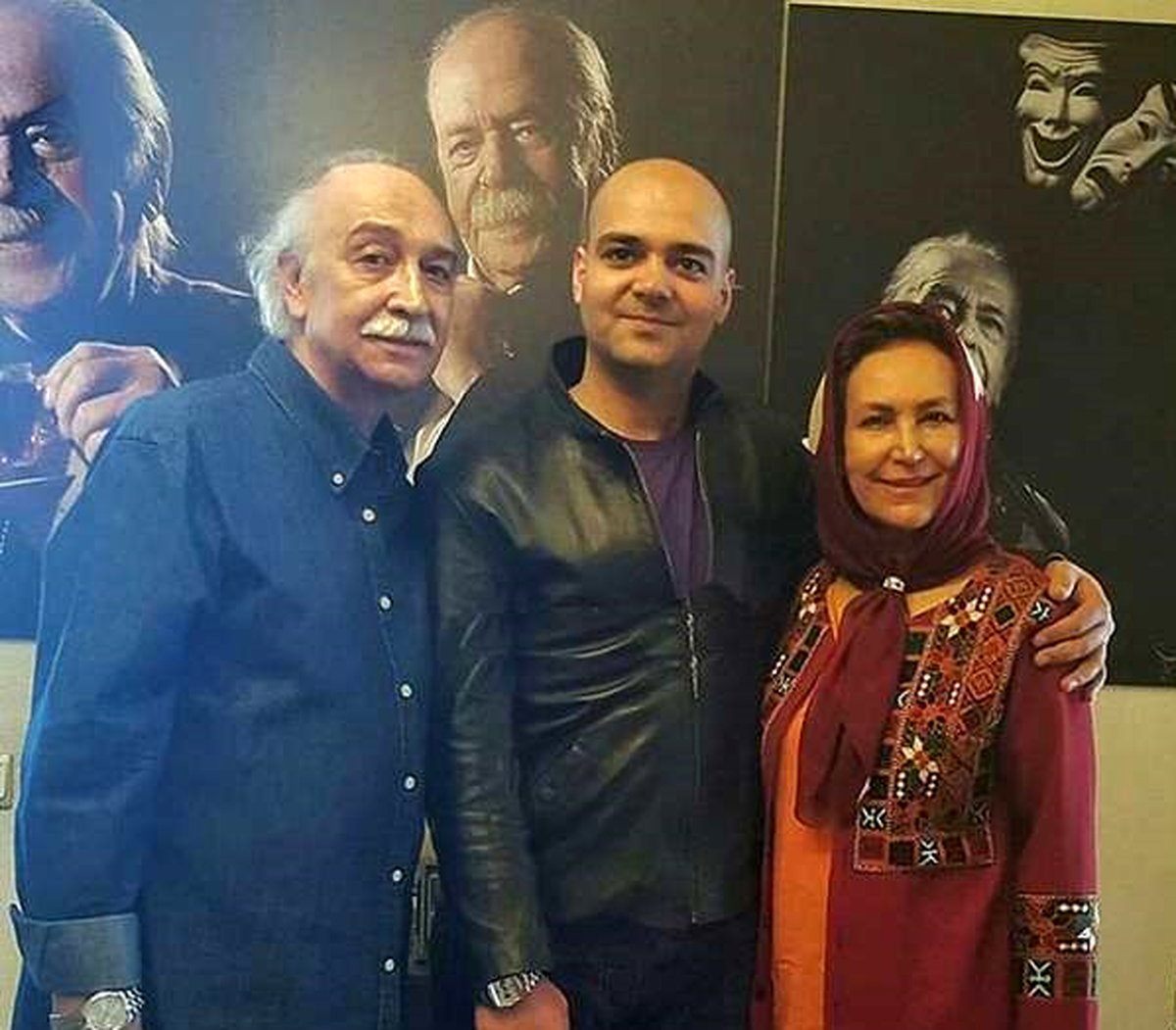 عکس جنجالی مهوش صبر کن در کنار همسرش محمود پاک نیت 