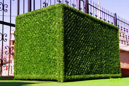 استفاده از فنس چمنی و گرین وال مصنوعی در تزئین بالکن و تراس