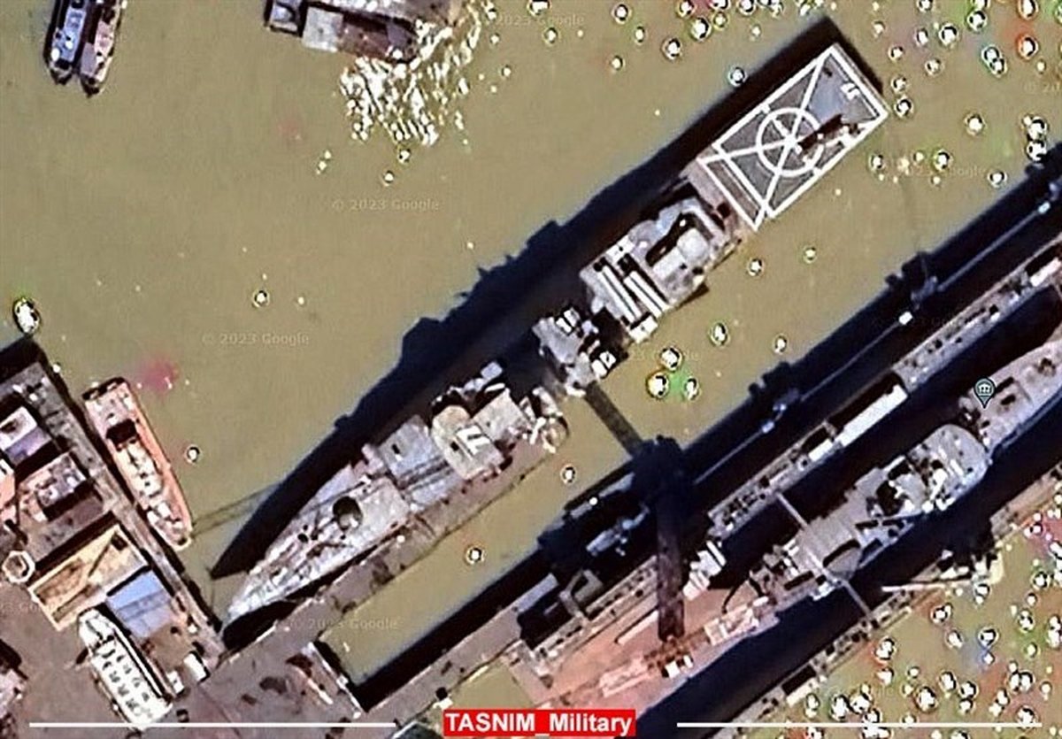 نصب سامانه‌های موشکی روی ناو دماوند