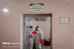 تصاویر ساختمان محل غسل متوفیان مبتلا به کرونا