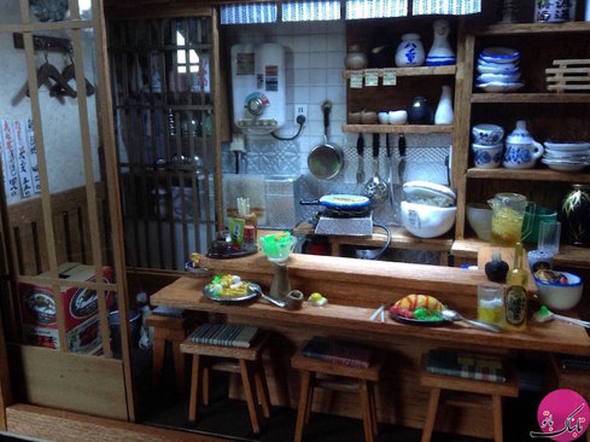 خانههای سنتی ژاپنی مینیاتوری شدند (+عکس)