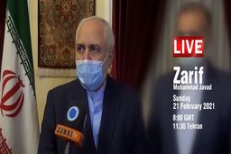 گفتگوی زنده ظریف با مرضیه هاشمی در برنامه رو در رو