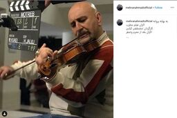 ببینید تیپ و گریم مهران احمدی در فیلم مطرب
