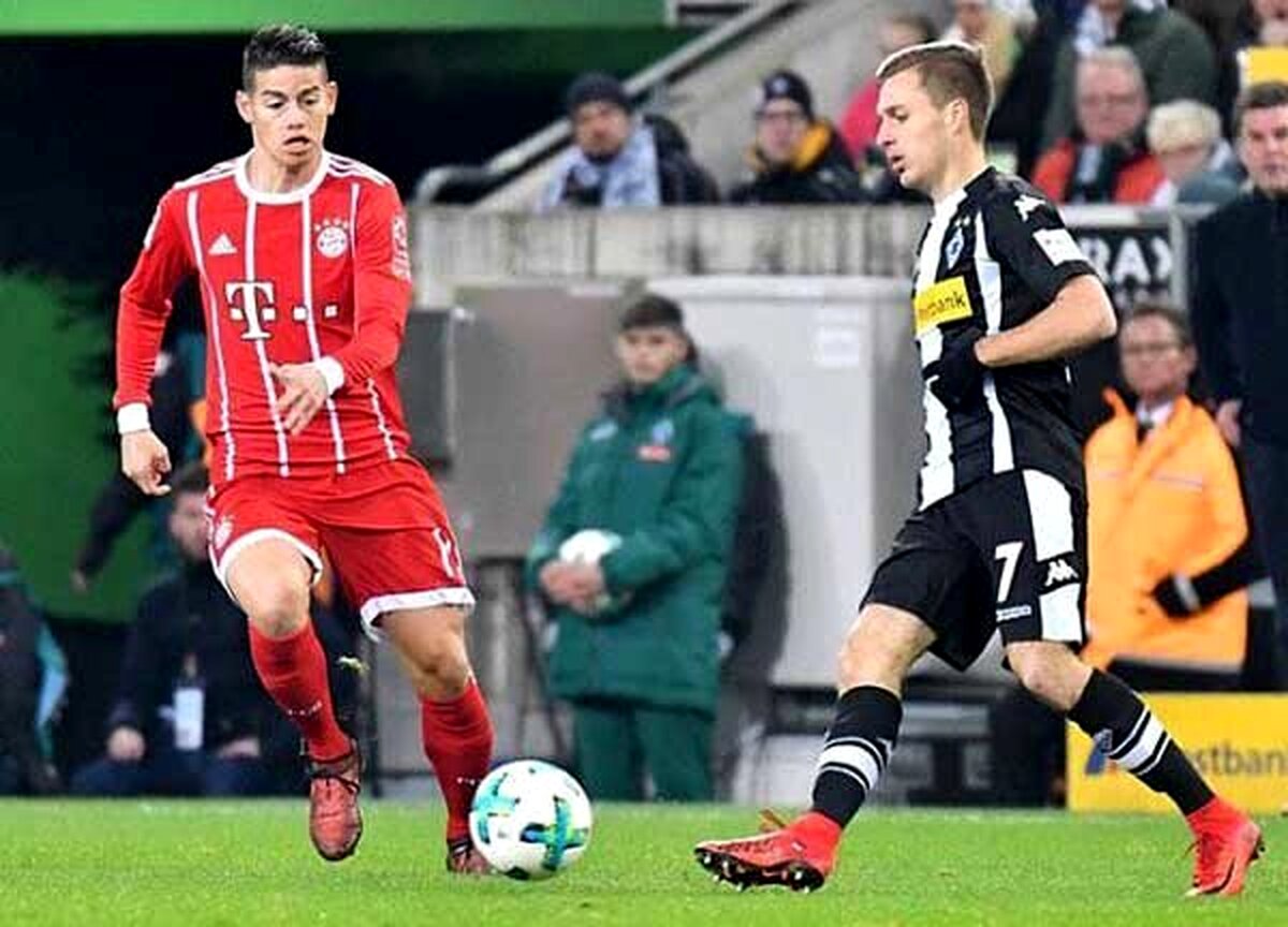 شکست غیرمنتظره بایرن در زمین گلادباخ