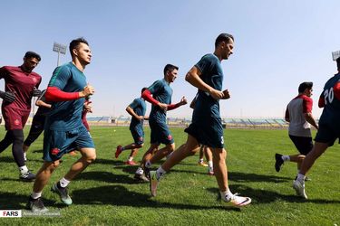 تمرینات پرسپولیس
