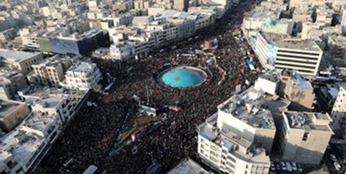 ترامپ؛ چنین اقیانوس انسانی را دیده بودی؛ پایان شما آغاز شده است