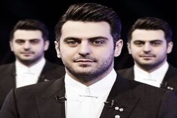 عکس خانوادگی «علی ضیا» مجری فرمول یک